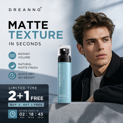 🔥Last day of the limited-time 50% off sale!🔥Men's Quick-Dry Matte Styling Mud Spray