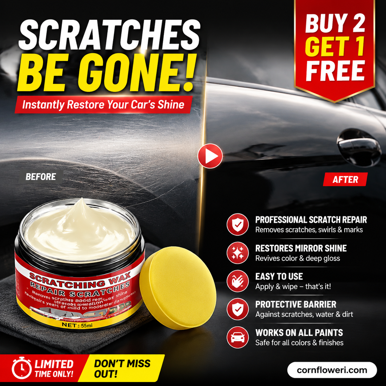Ultimate Car Scratch Remover Wax